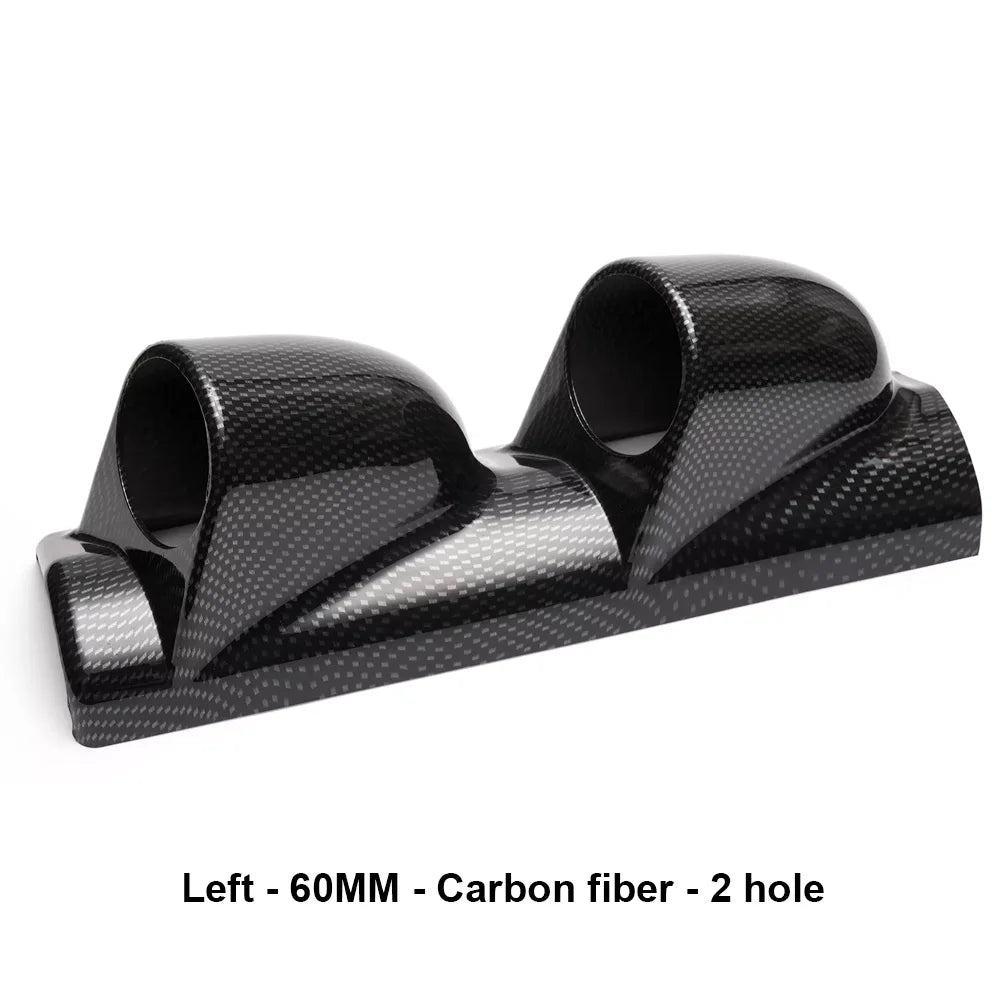 Carbon Fibre Finish Gauge Pods Universal Fit