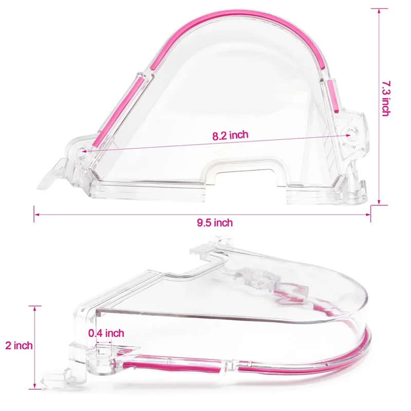 Honda D15 D16 Clear Cam Cover Measurements