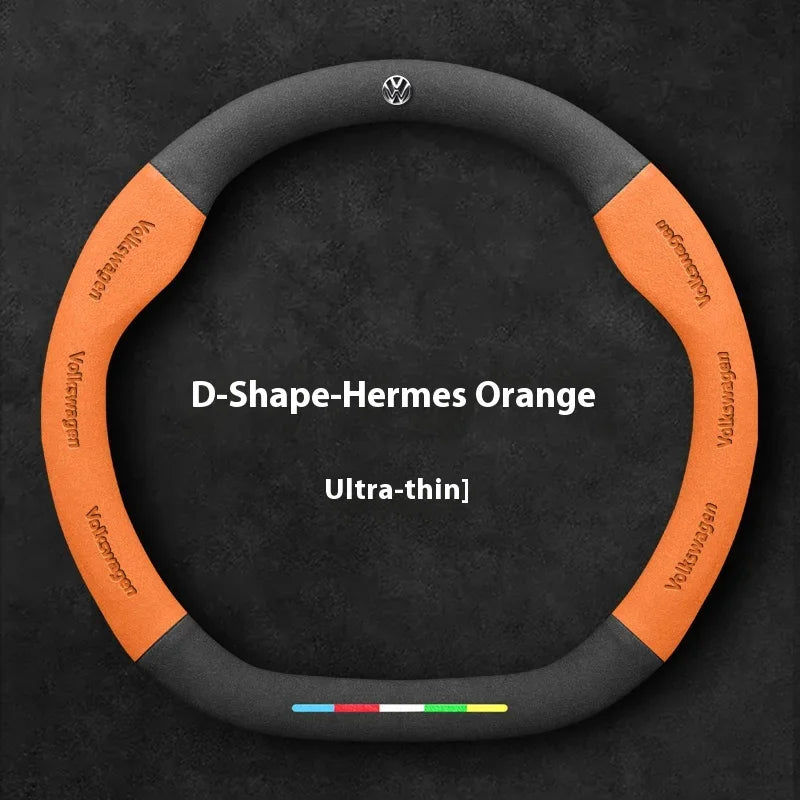 Volkswagen Suede Leather Steering Wheel Cover