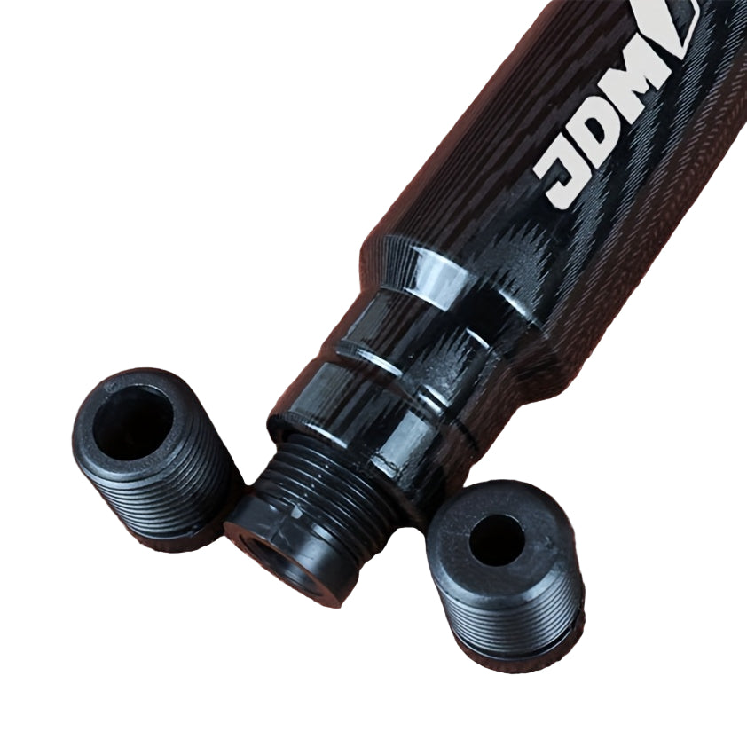 Carbon Fibre Aluminium Shifter With Thread Adapters - colour and finish options