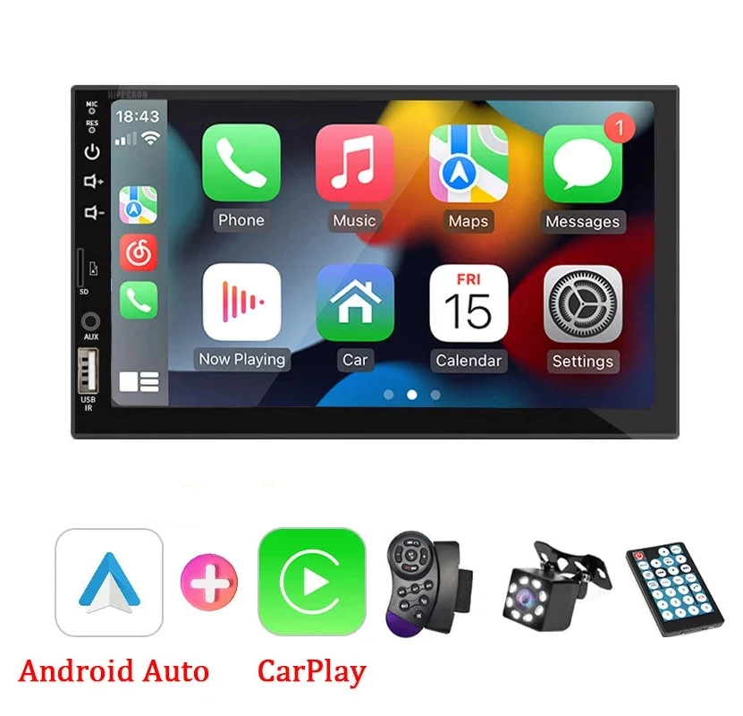 Touch Screen Headunit With CarPlay & Android Auto