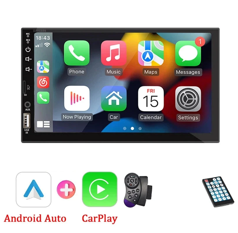 Touch Screen Headunit With CarPlay & Android Auto