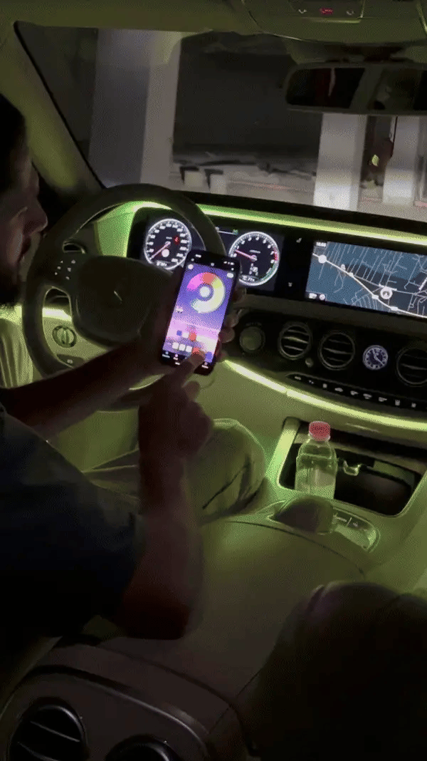 App Controlled Ambient Lights Kit