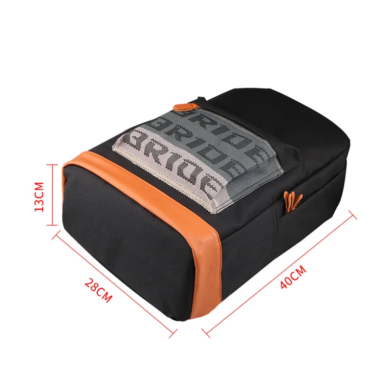 Bride Backpack With Racing Harness Shoulder Straps Size