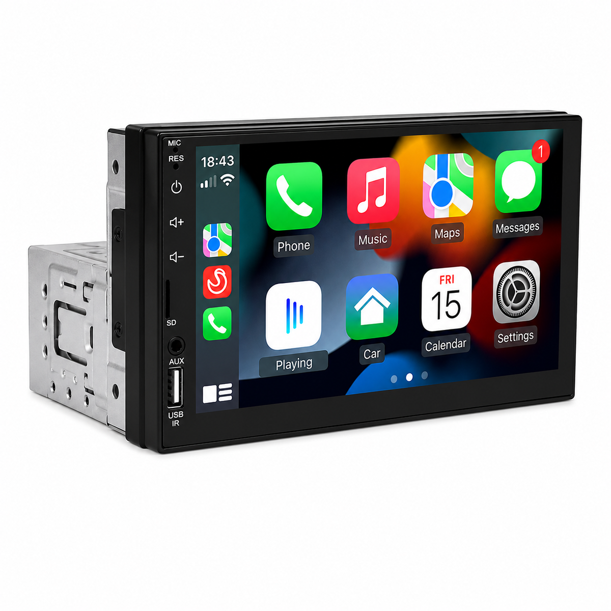 Wireless CarPlay and Android Auto Head Unit - product hero