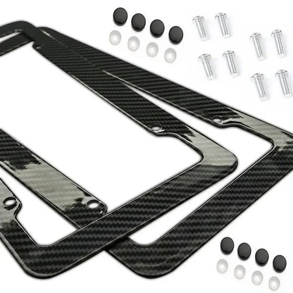 Carbon Fibre Licence Plate Frames