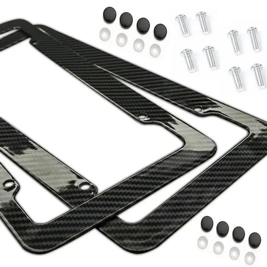 Carbon Fibre Licence Plate Frames