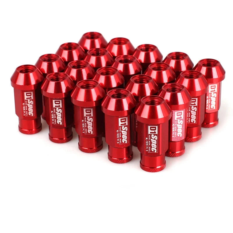 D1spec Billet Aluminium Coloured Wheel Nuts