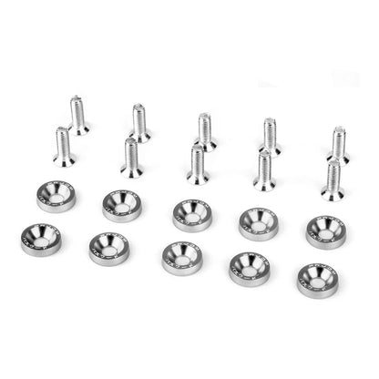 M6 Billet Aluminium Dress Up Bolt Set (10 Pack)