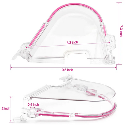Honda D15 D16 Clear Cam Cover Measurements