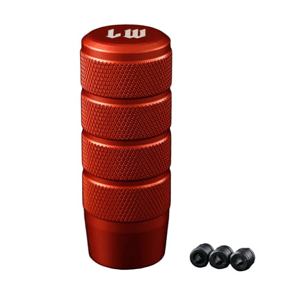 Red textured shifter with 'LW' branding