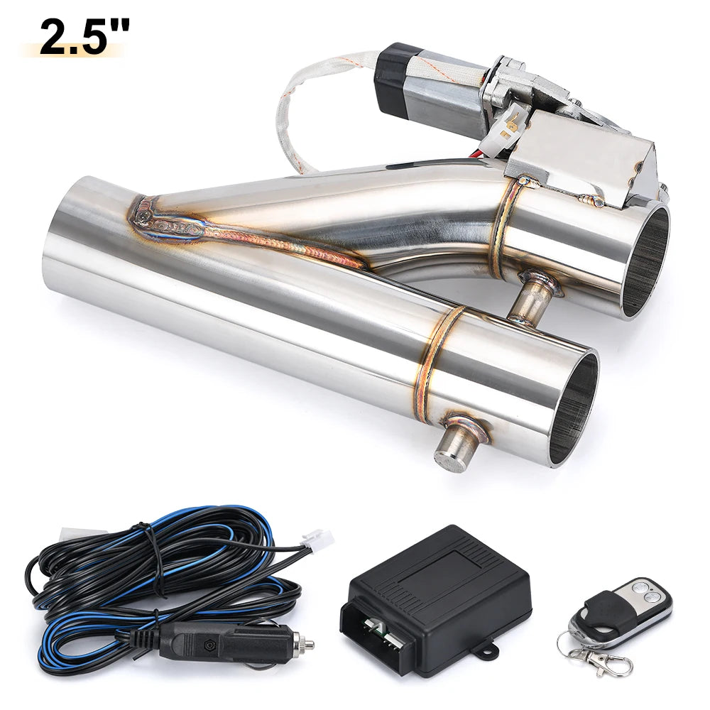 Mod Heaven Dual-Valve Exhaust Cutout Kit with remote control 2.5 inch