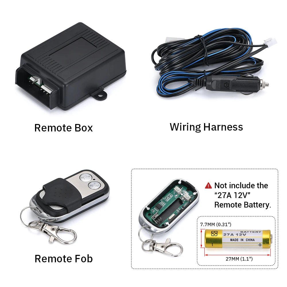 Mod Heaven Dual-Valve Exhaust Cutout Kit with remote control parts