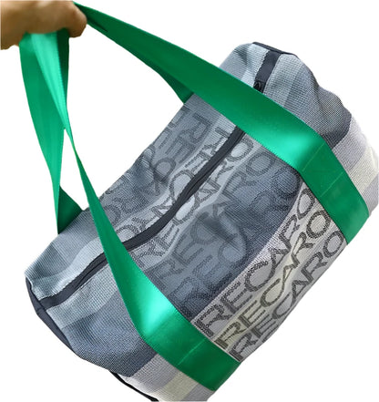 Recaro JDM duffle bag green strap top view