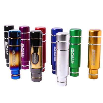 Collection of Runsco 13cm Aluminium Gear Shift Knobs various colours