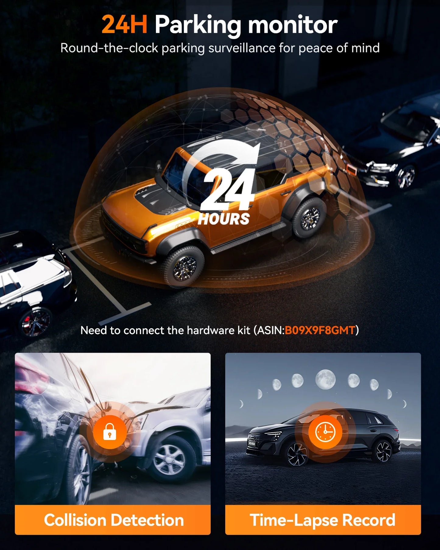 WOLFBOX G900 Pro Smart Mirror and Dash Cam 4K