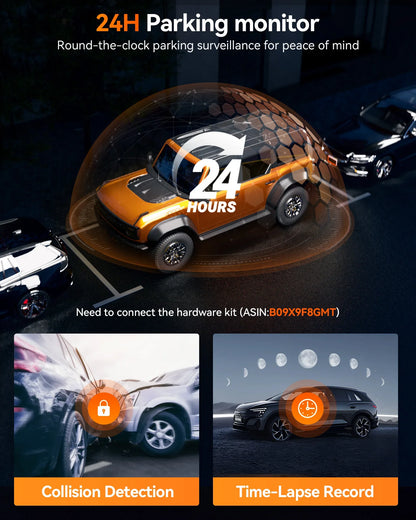 WOLFBOX G900 Pro Smart Mirror and Dash Cam 4K