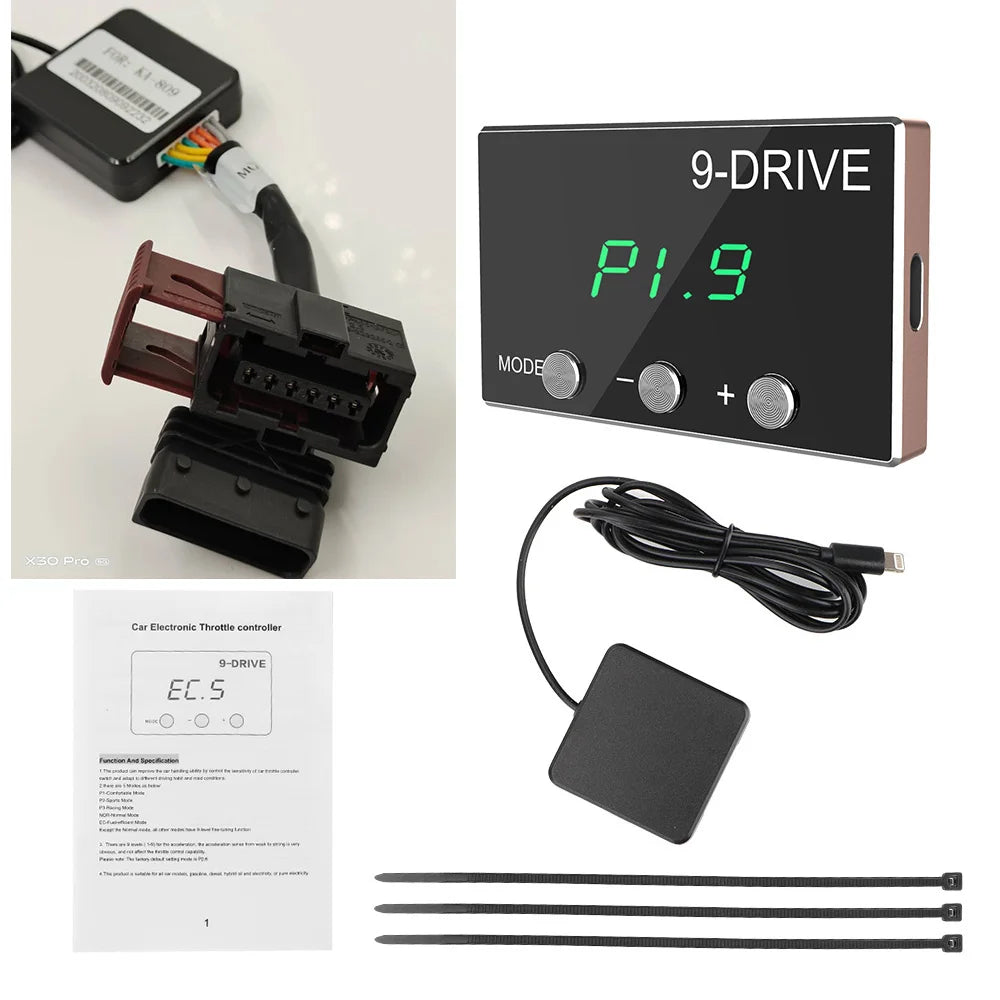 9-Drive car electronic throttle controller with parts