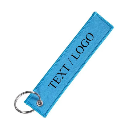 Customized Text/Logo Car Keychain