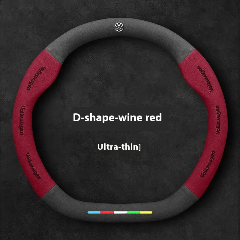 Volkswagen Suede Leather Steering Wheel Cover