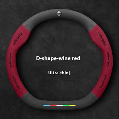 Volkswagen Suede Leather Steering Wheel Cover