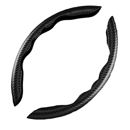 GripGuard™ Universal Fit Carbon Fibre Steering Wheel Grips