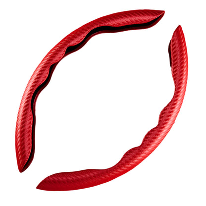 GripGuard™ Universal Fit Carbon Fibre Steering Wheel Grips