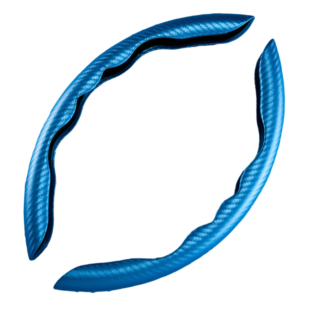 GripGuard™ Universal Fit Carbon Fibre Steering Wheel Grips