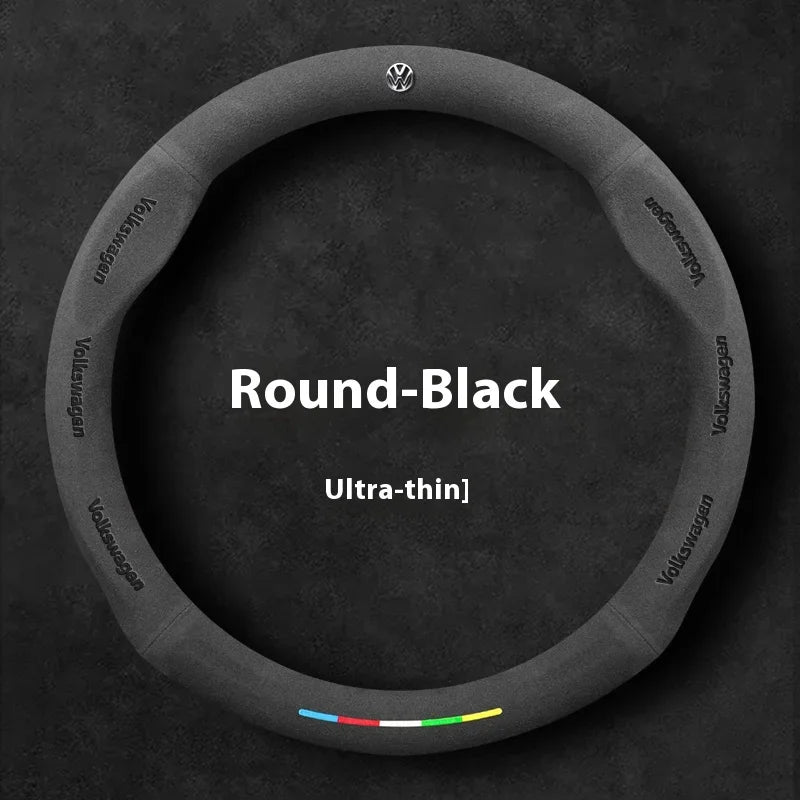 Volkswagen Suede Leather Steering Wheel Cover