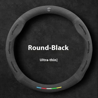 Volkswagen Suede Leather Steering Wheel Cover