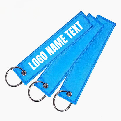 Customized Text/Logo Car Keychain