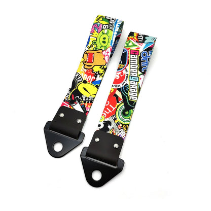 Japanese Motorsport Style Tow Straps