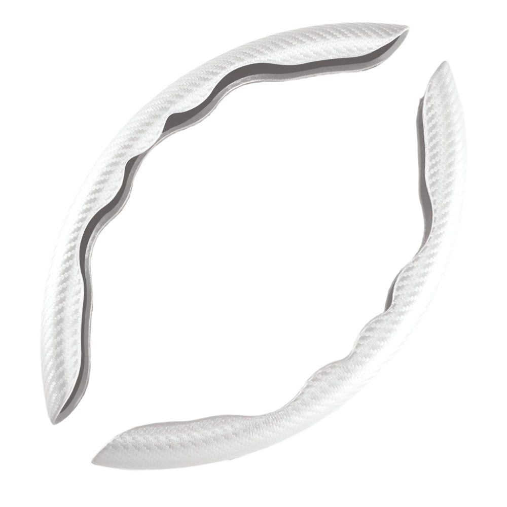 GripGuard™ Universal Fit Carbon Fibre Steering Wheel Grips