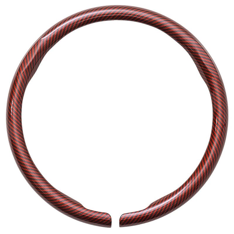 Universal Fit Laser Carbon Fibre Steering Wheel Cover