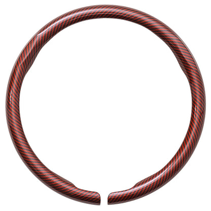 Universal Fit Laser Carbon Fibre Steering Wheel Cover