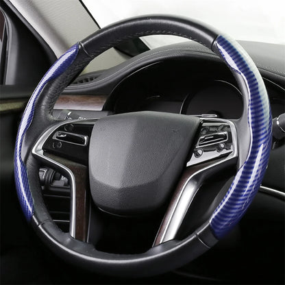 GripGuard™ Universal Fit Carbon Fibre Steering Wheel Grips