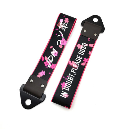 Japanese Motorsport Style Tow Straps