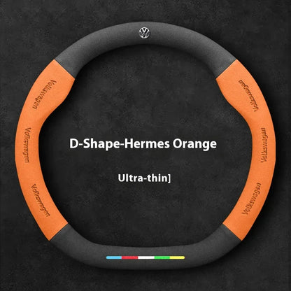 Volkswagen Suede Leather Steering Wheel Cover