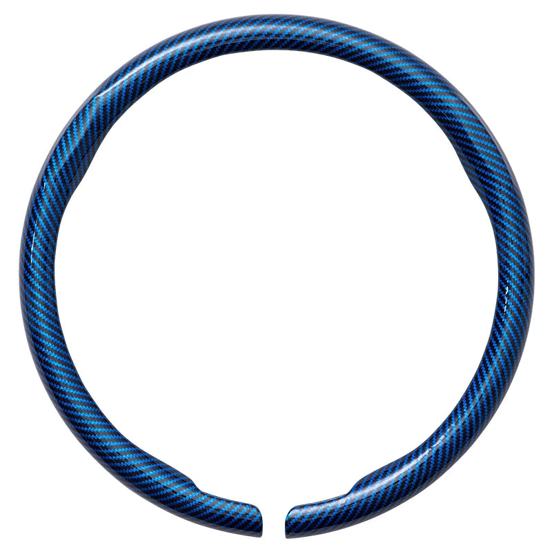 Universal Fit Laser Carbon Fibre Steering Wheel Cover