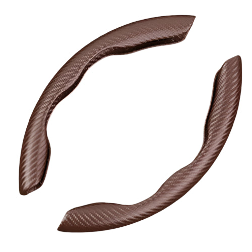 GripGuard™ Universal Fit Carbon Fibre Steering Wheel Grips