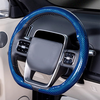 Universal Fit Laser Carbon Fibre Steering Wheel Cover