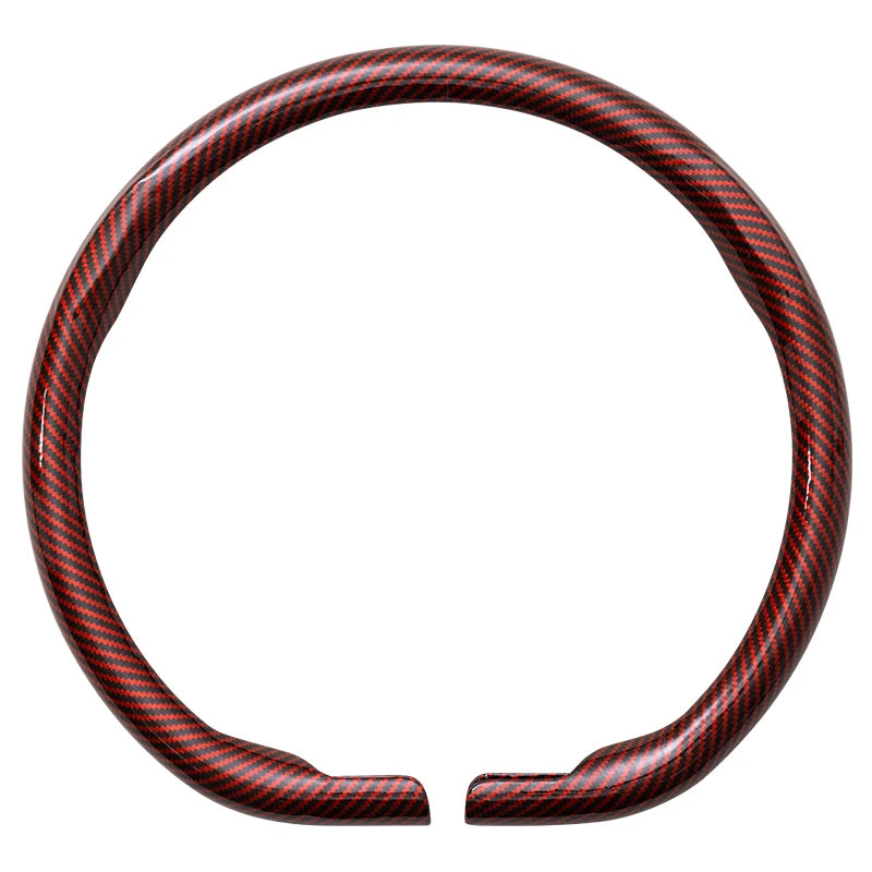 Universal Fit Laser Carbon Fibre Steering Wheel Cover