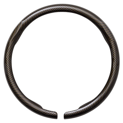 Universal Fit Laser Carbon Fibre Steering Wheel Cover