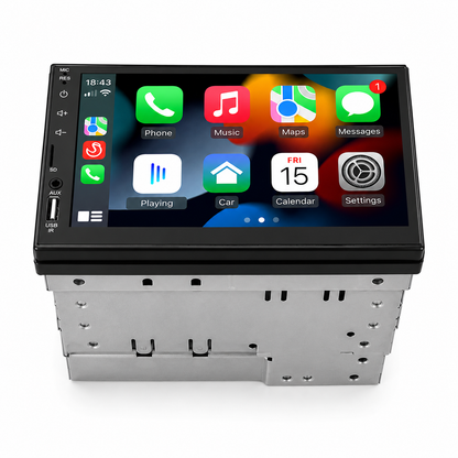 Wireless CarPlay and Android Auto Head Unit - screen interface