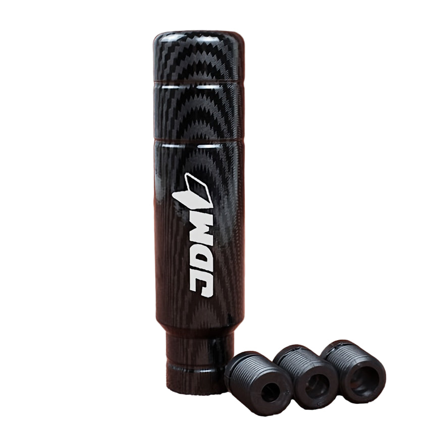 Carbon Fibre Aluminium Shifter With Thread Adapters - side profile