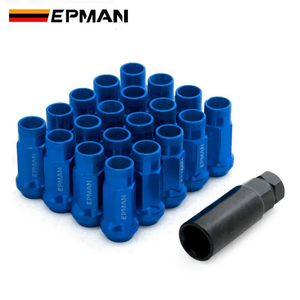 Epman Racing V48 Extended Wheel Nuts - close-up detail