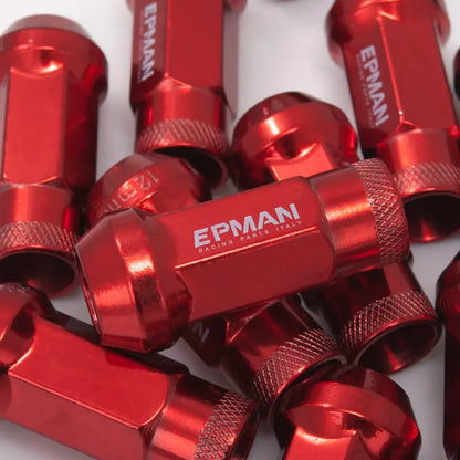 Epman Racing V48 Extended Wheel Nuts - in-use view
