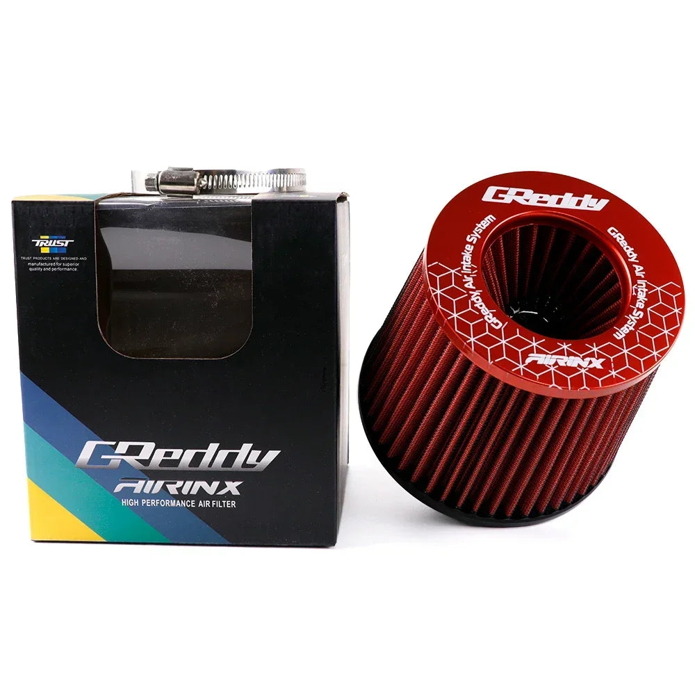 GReddy AIRINX High Performance Air Filter - installed on vehicle