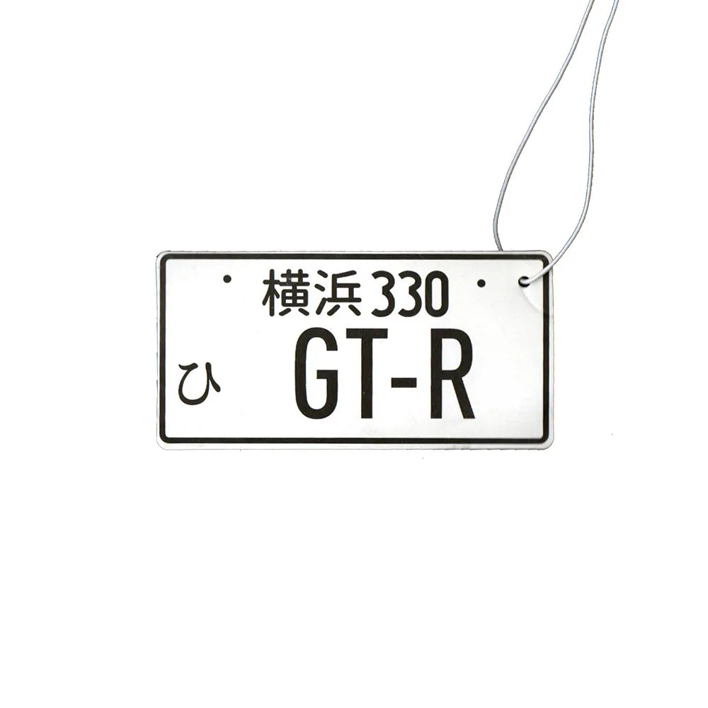 Japanese Licence Plate Air Freshener - fitment detail