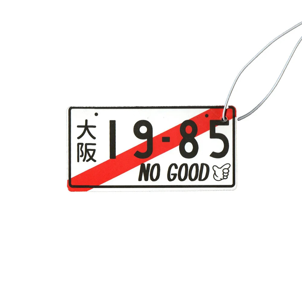 Japanese Licence Plate Air Freshener - packaging